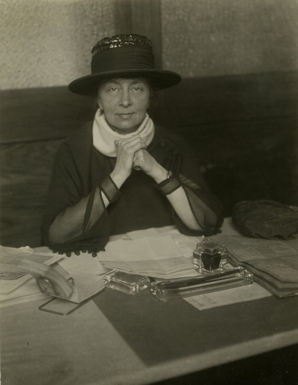 Rachel Crothers, c.1905-18 by Jessie Tarbox Beals