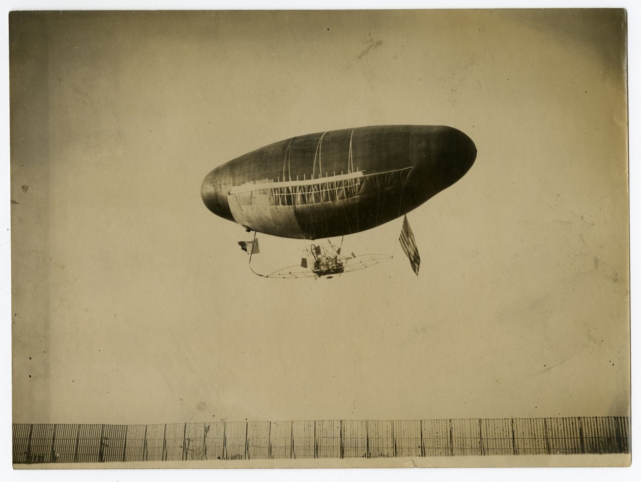"Ville de St Mande" Zeplin by Jessie Tarbox Beals