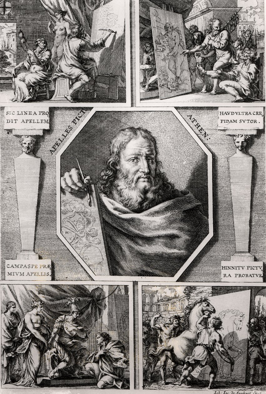 Apelles (4th century BC)   by Joachim von Sandrart