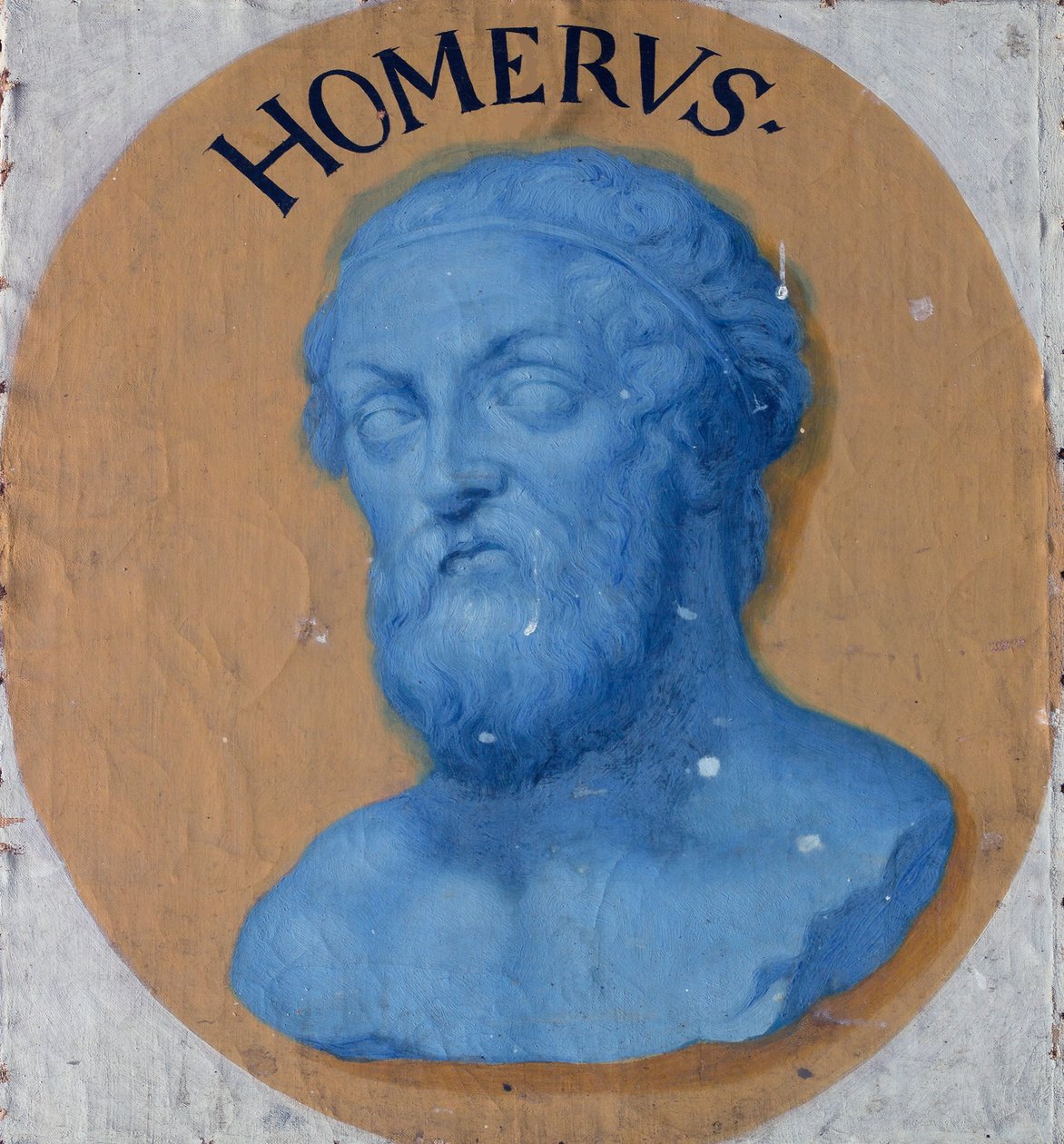Homeros, c. 1670. by Joachim von Sandrart