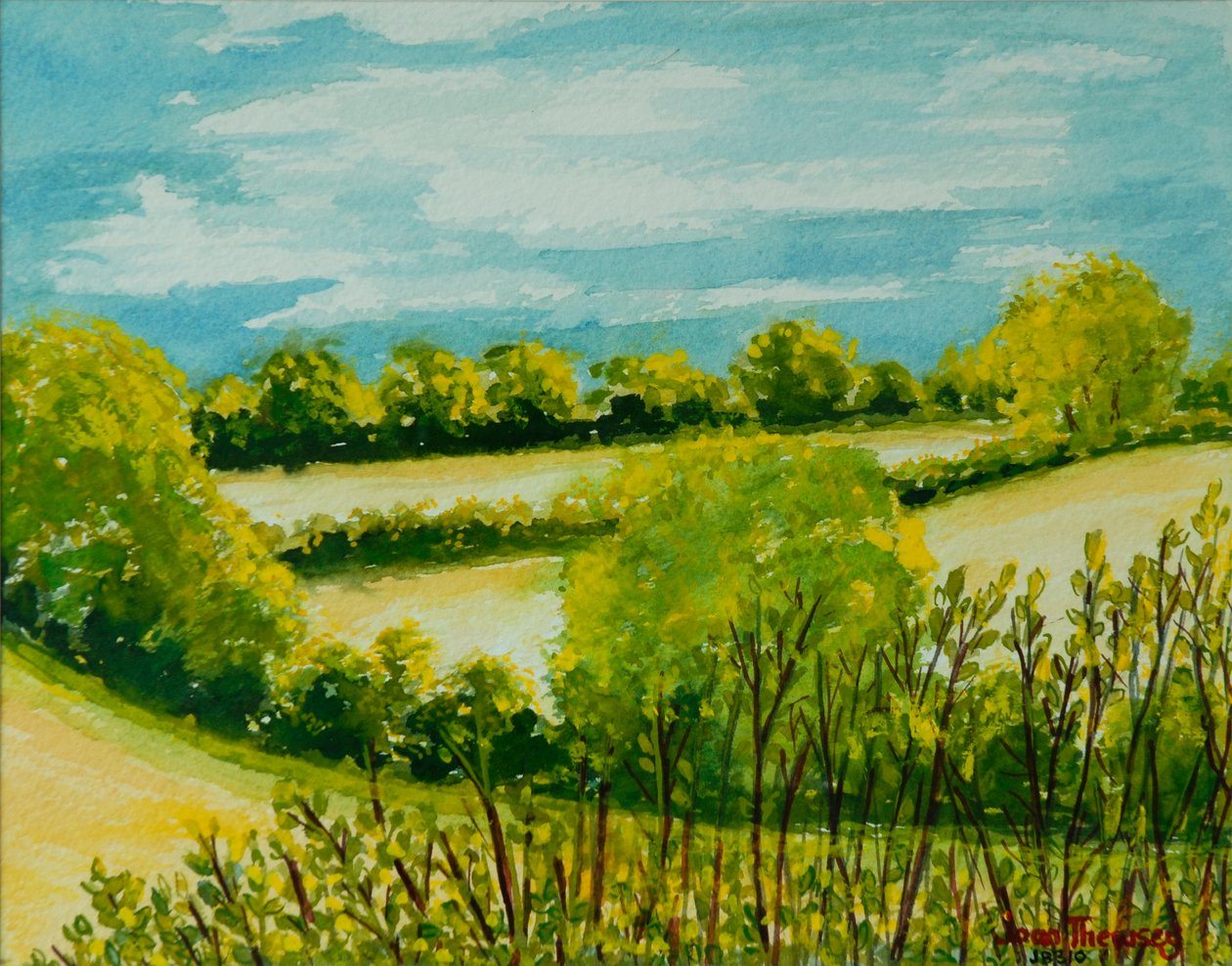 Ağustos Manzarası, Suffolk by Joan Thewsey