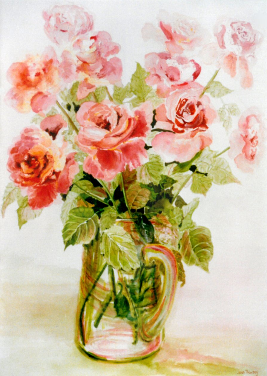 Pembe güller, by Joan Thewsey