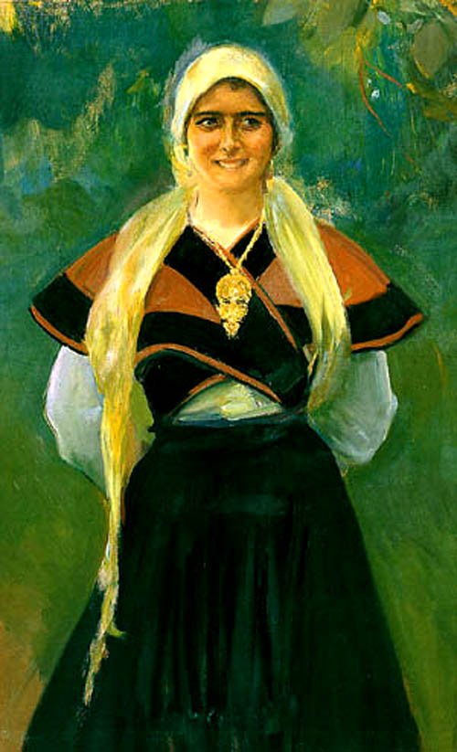 Asturian by Joaquín Sorolla