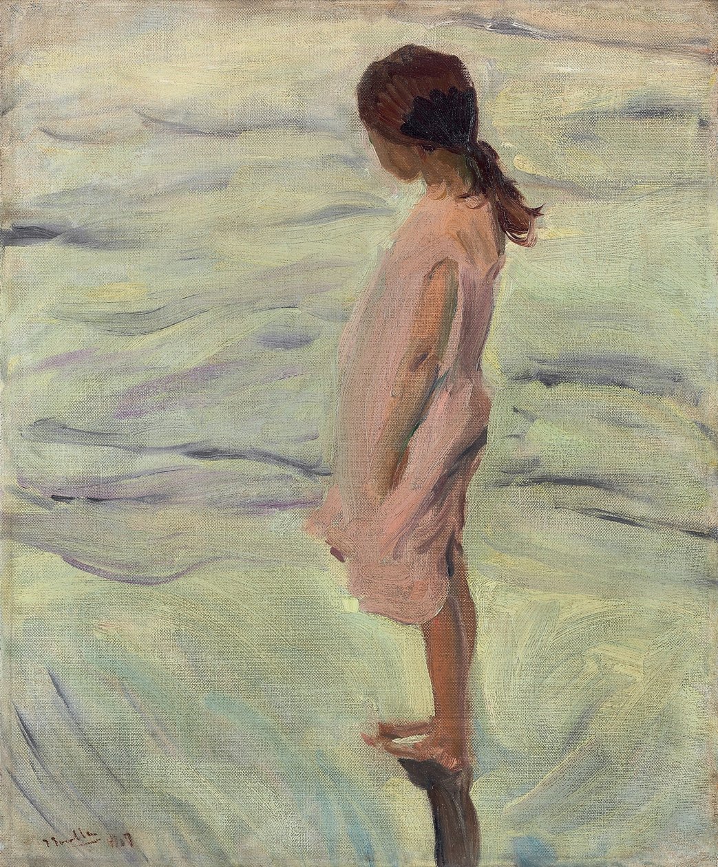 Günbatımından sonra by Joaquín Sorolla