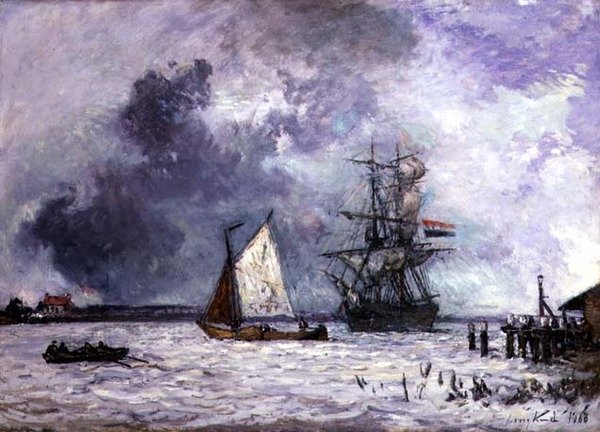 Meuse by Johan Barthold Jongkind