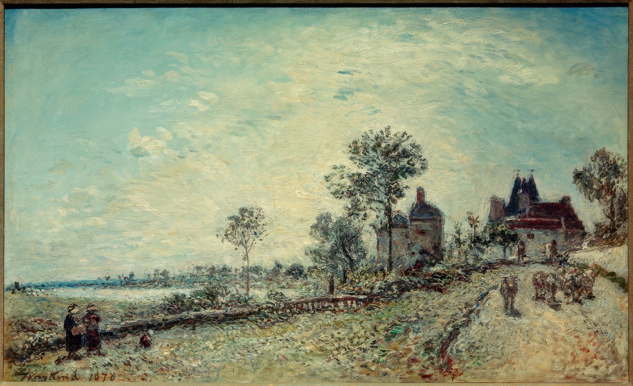 Meheing Kalesi by Johan Barthold Jongkind