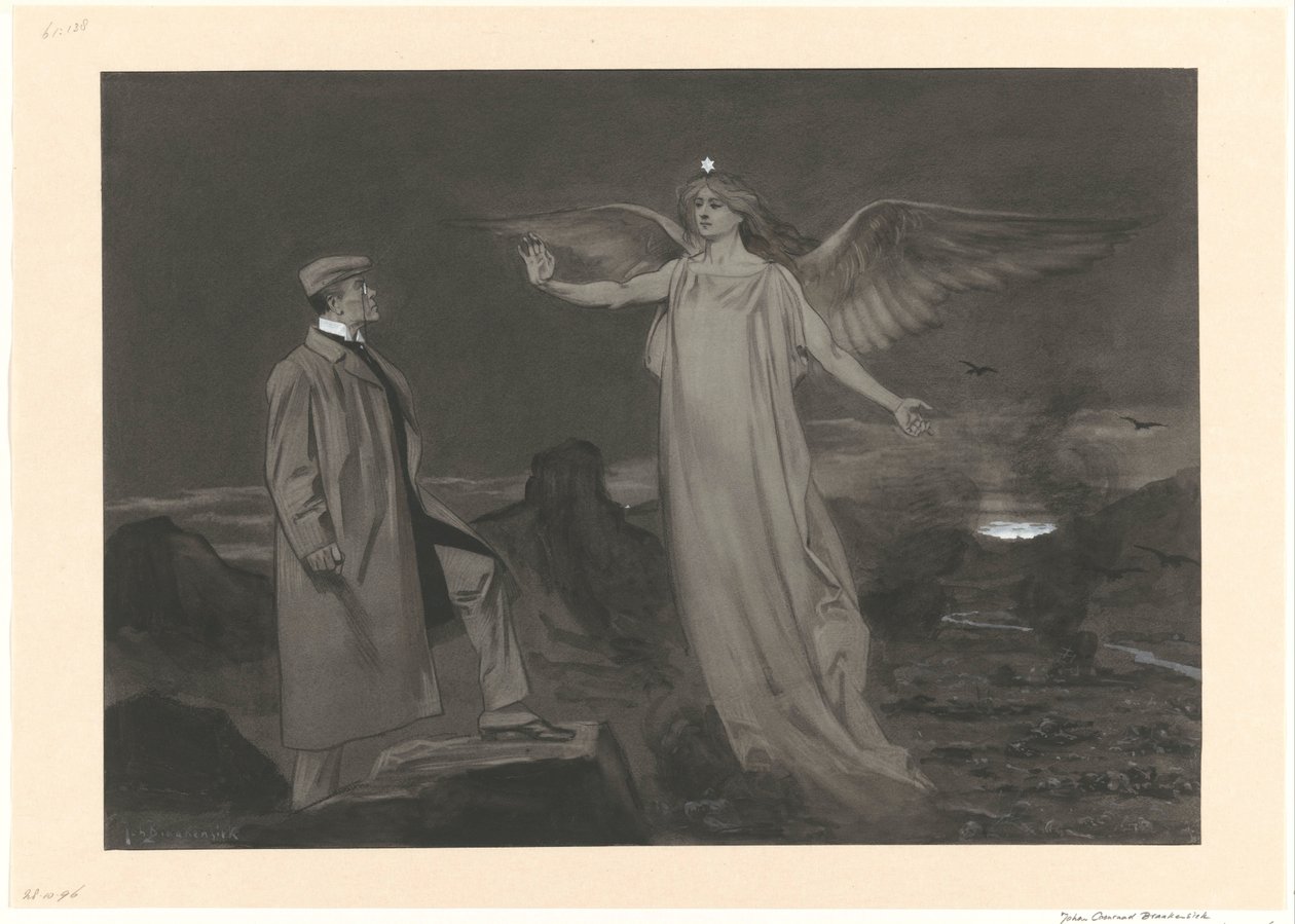 Chamberlain ve Barış Meleği by Johan Braakensiek