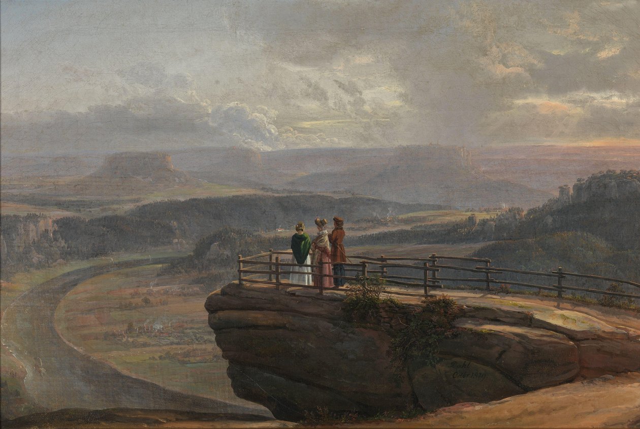 Burçtan Görünüm by Johan Christian Dahl