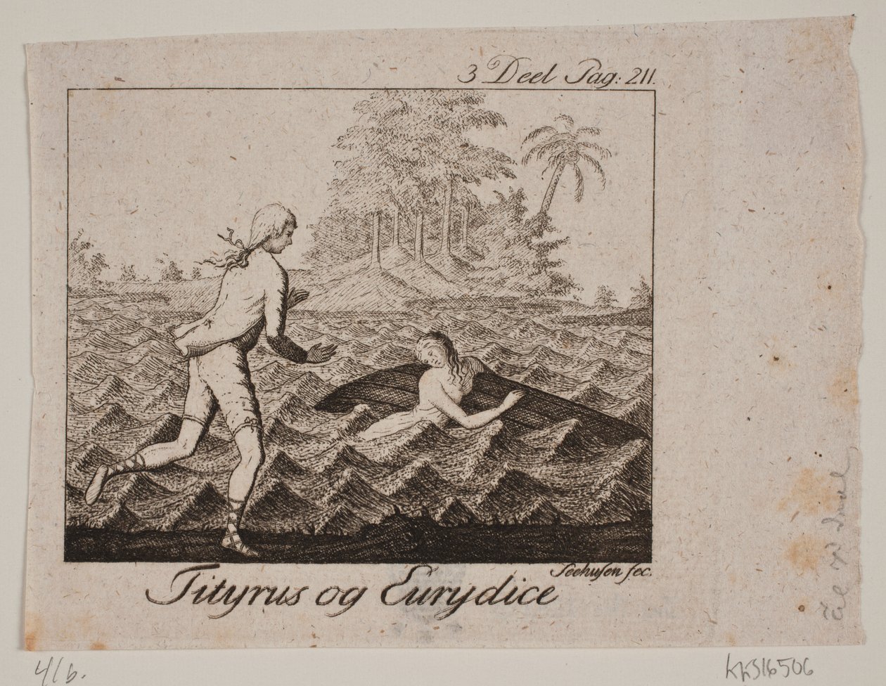 Vinyet. Tityrus ve Eurydice by Johan Christoph Seehusen