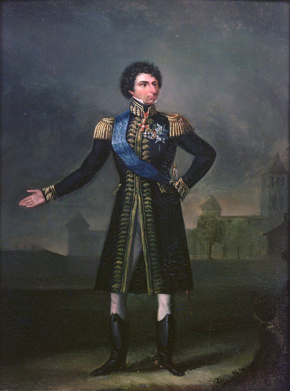 Karl XIV (gemide yağ) by Johan Detloff Colberg