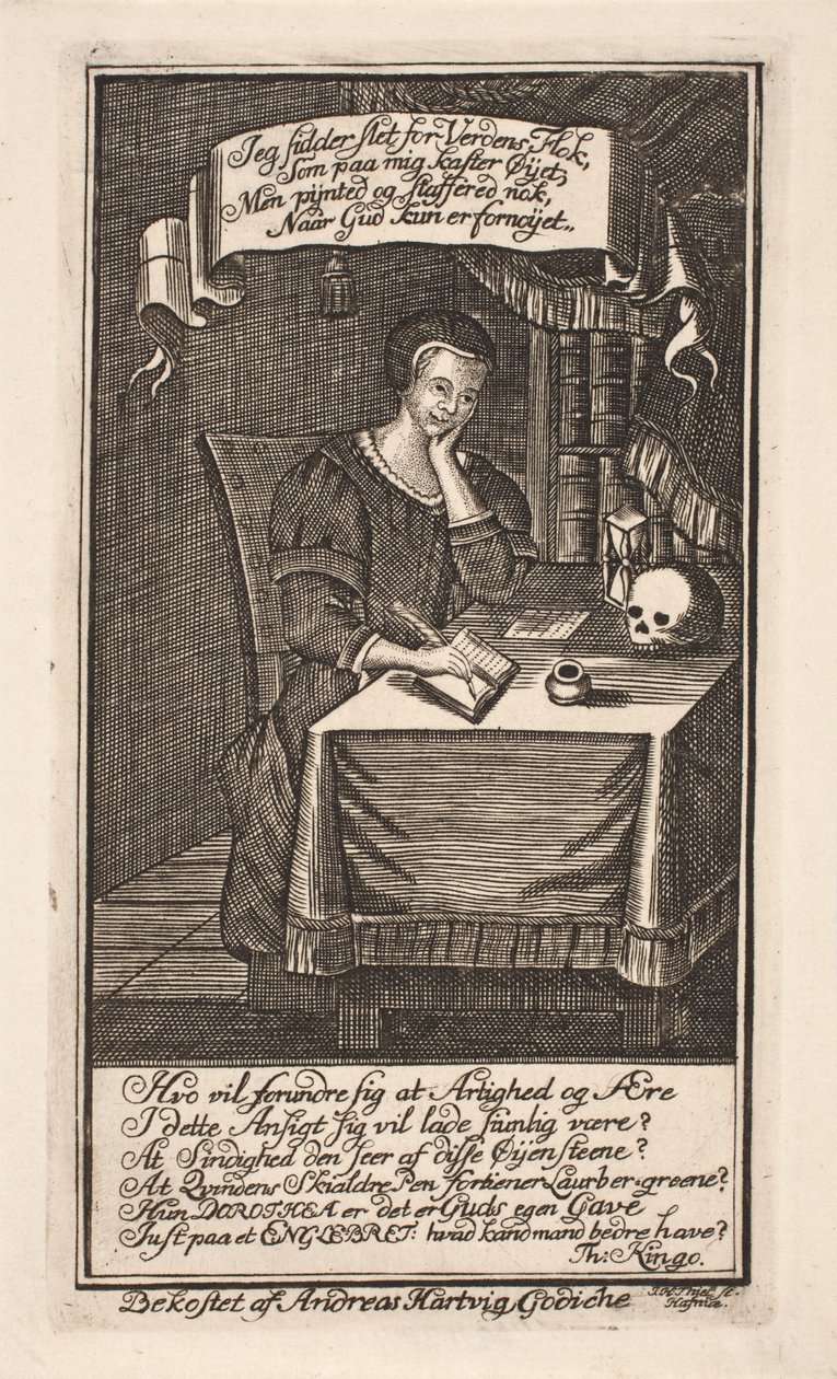 Dorthe Engelbrechtsdatter by Johan Herman Thiele