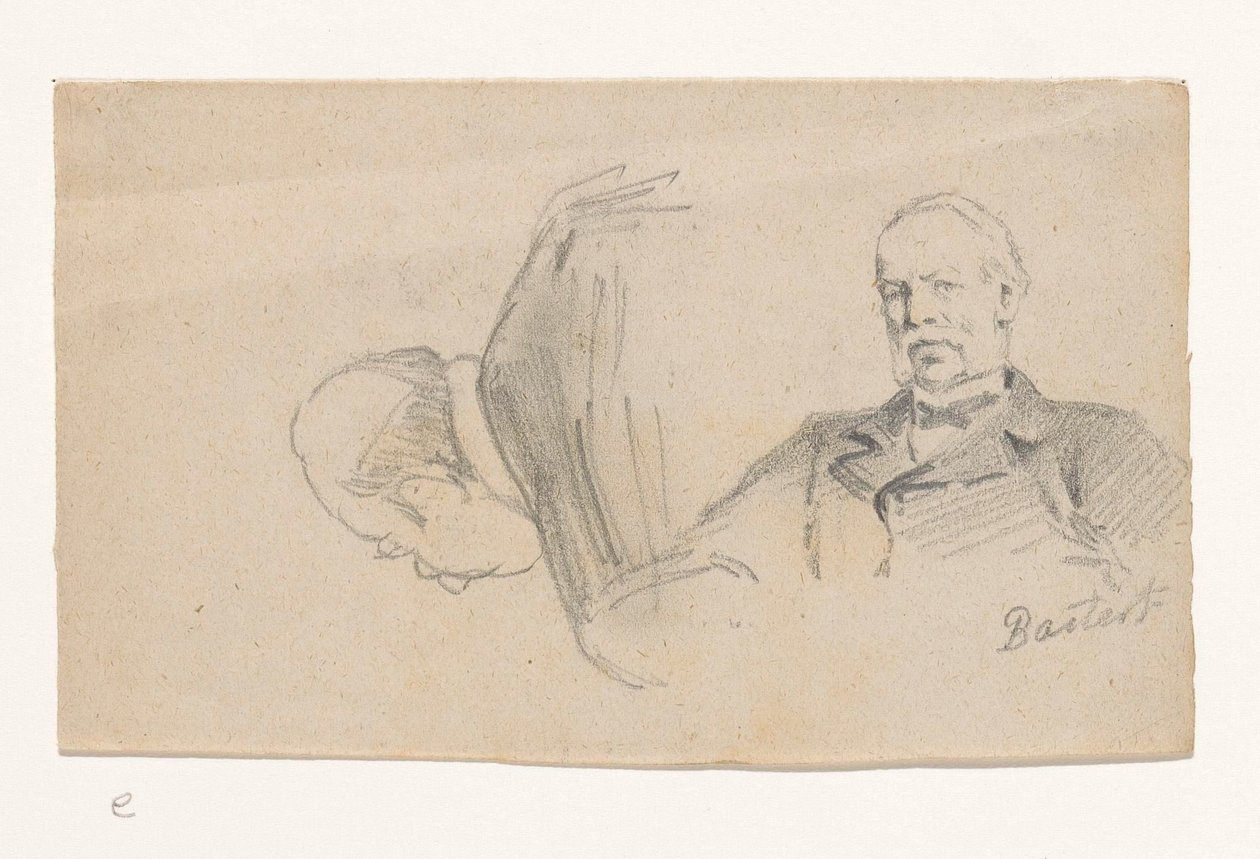 Bakan J.N. Bastert, 1887 by Johan Michaël Schmidt Crans