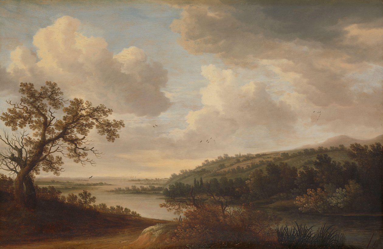 Nehir manzarası by Johan Pietersz. Schoeff