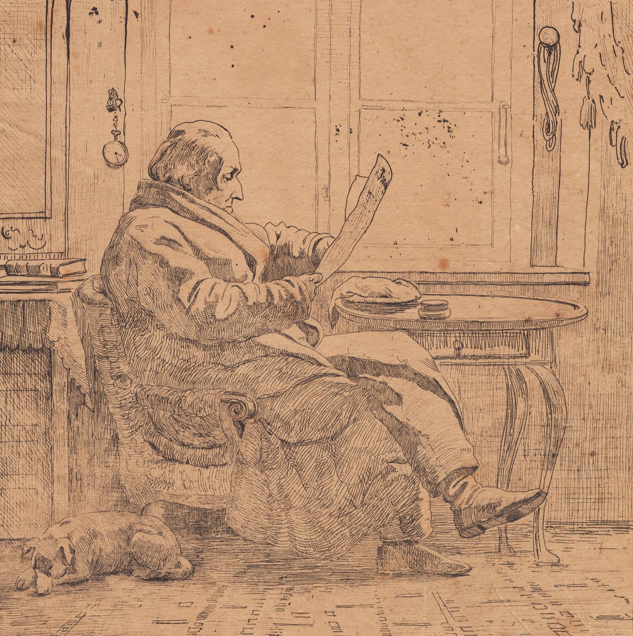 Adalet Emanuel Bonnevie by Johan Thomas Lundbye