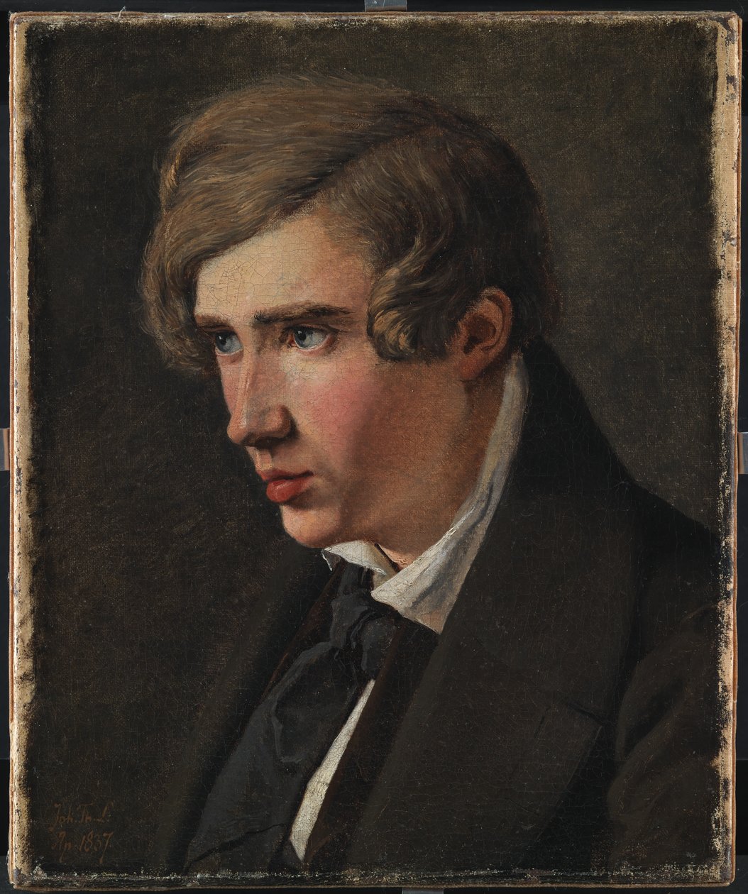 Ressam Thorald Læssøe by Johan Thomas Lundbye