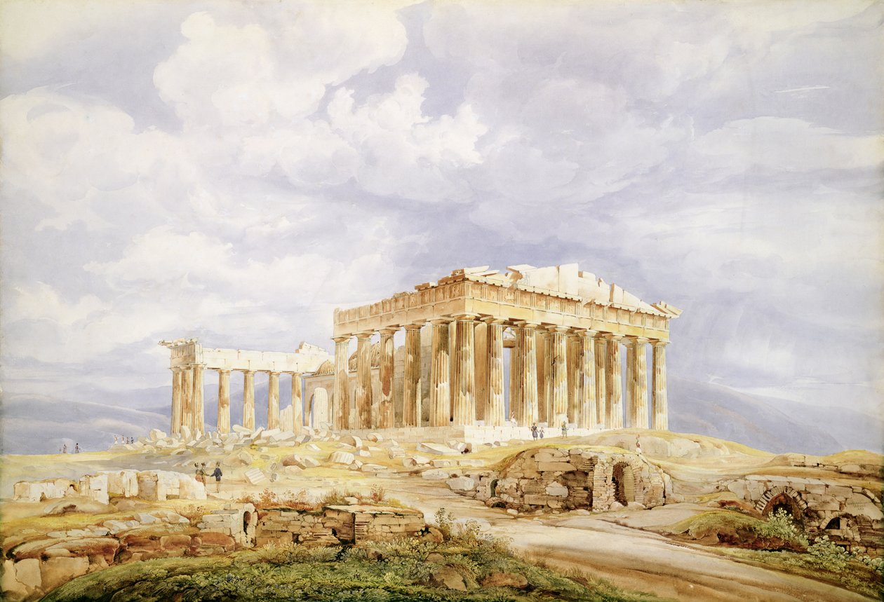 Parthenon, Atina by Johan Wolfensberger