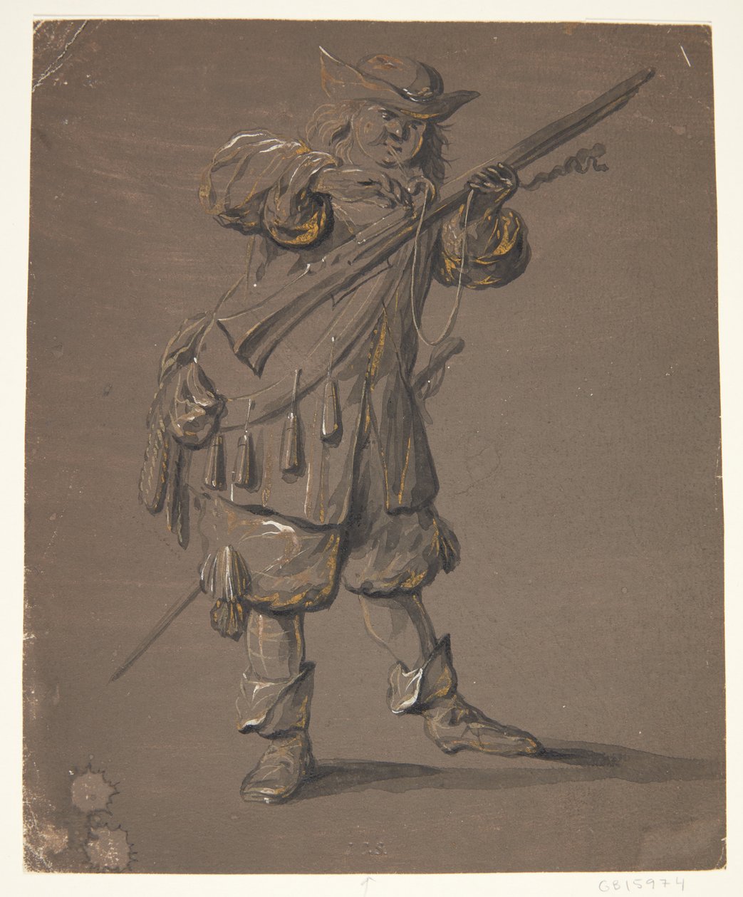 tüfekli asker by Johan le Ducq