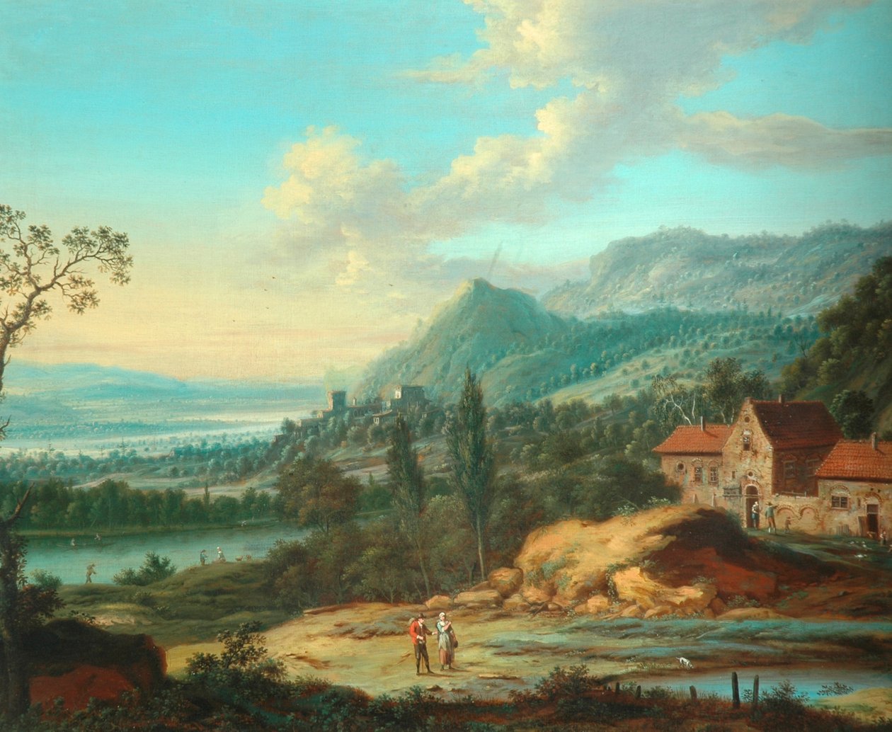 Kıta Manzarası, 1762 by Johann Christian Vollerdt or Vollaert