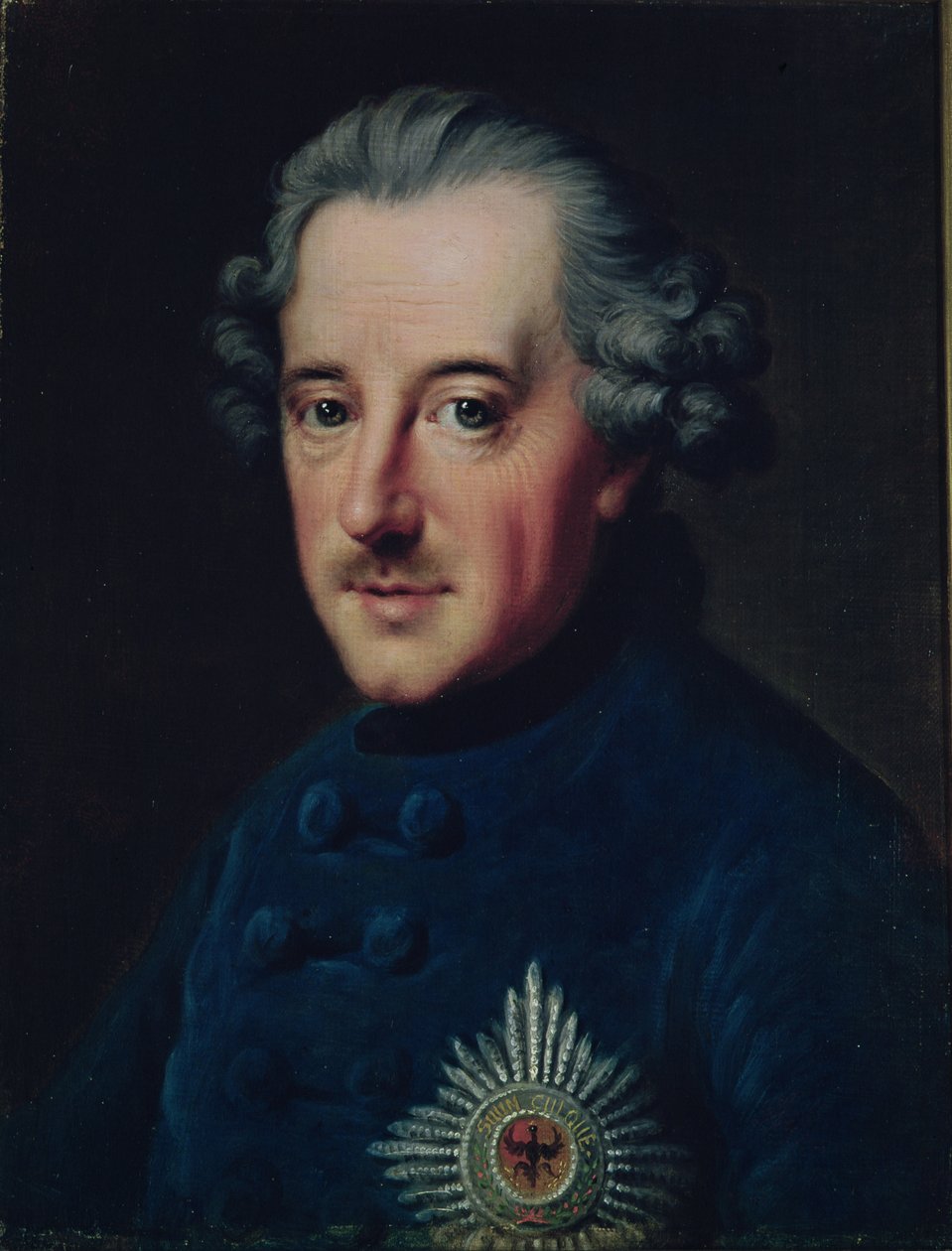 Büyük Frederick (1712-86) by Johann Georg Ziesenis