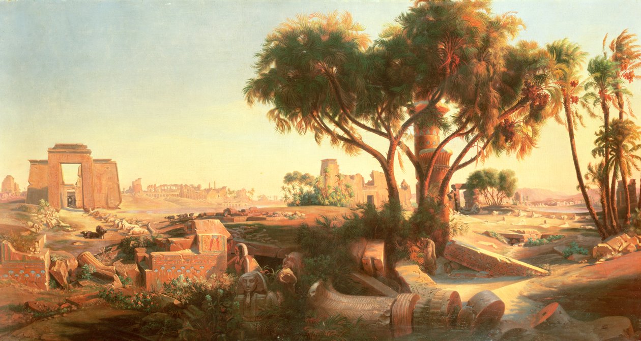 Mısır Harabeleri by Johann Jakob Frey