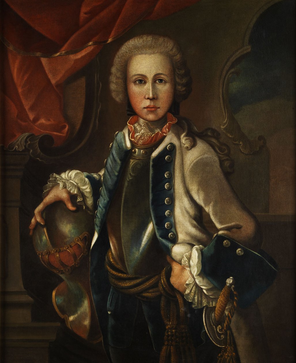 Genç bir asilzade portresi by Johann Michael Franz