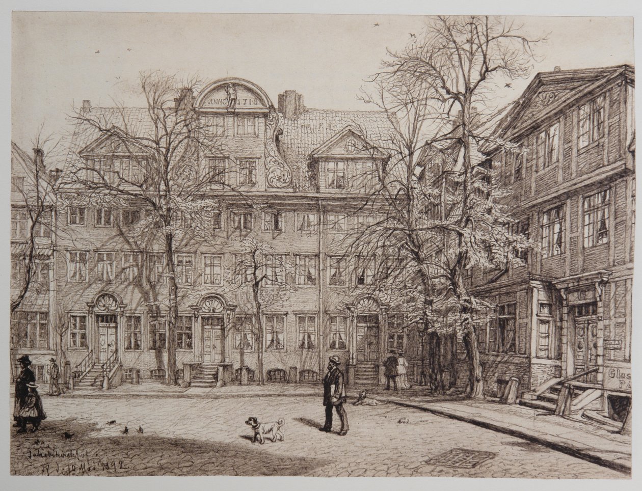 Jakobikirchhof-15-22 by Johann Theobald Riefesell