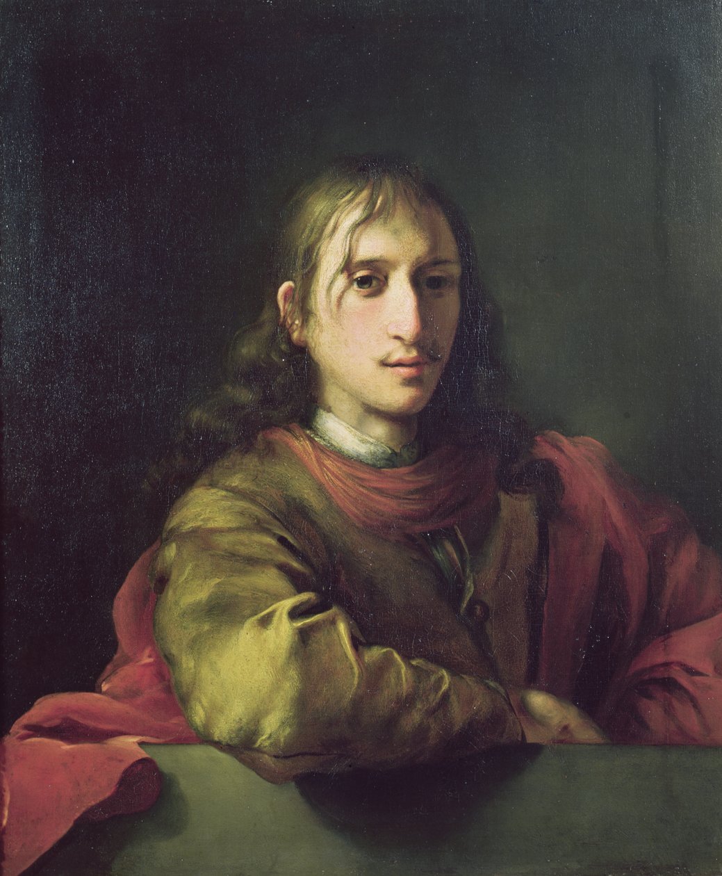 Genç Bir Adamın Portresi by Johann Ulrich Mayr