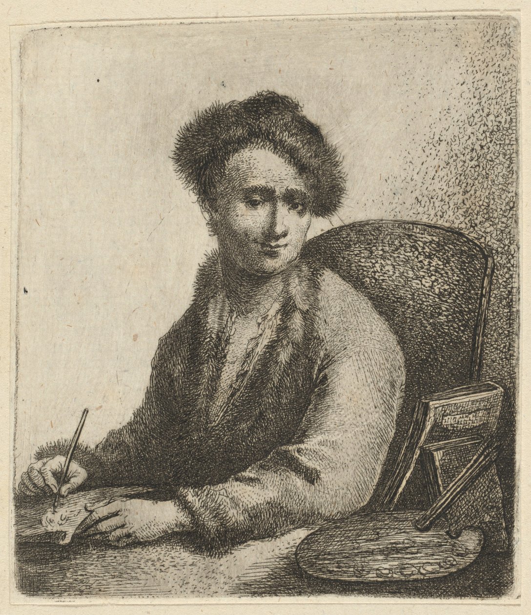 Otoportre by Johann Andreas Benjamin Nothnagel