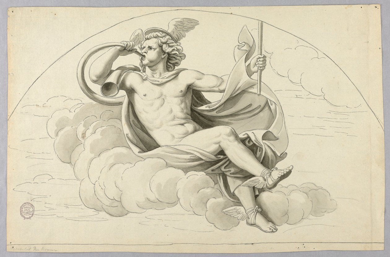 Hermes by Johann August Nahl the Younger