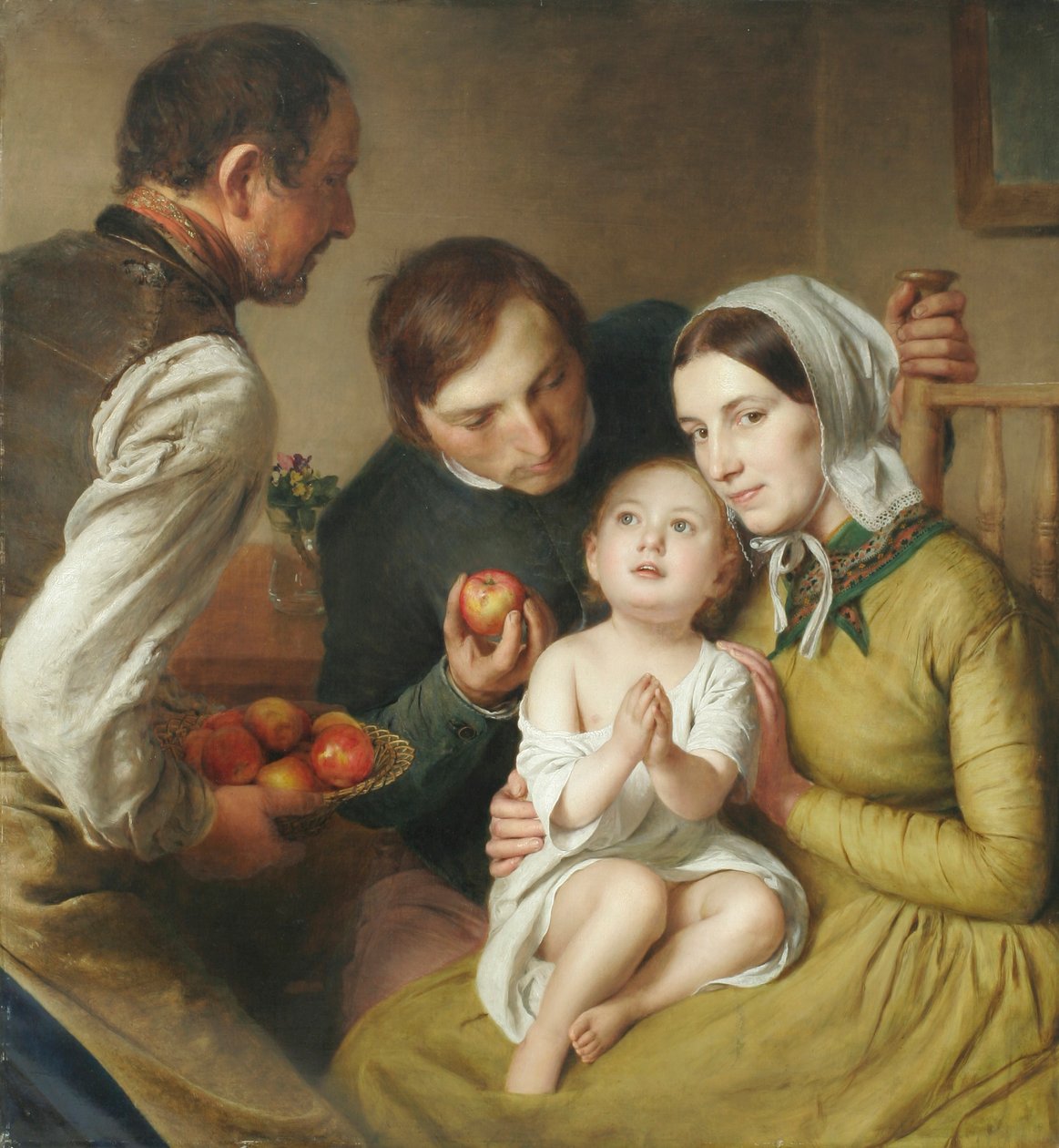 Sormayı öğrenmek (Reiter ailesi) by Johann Baptist Reiter