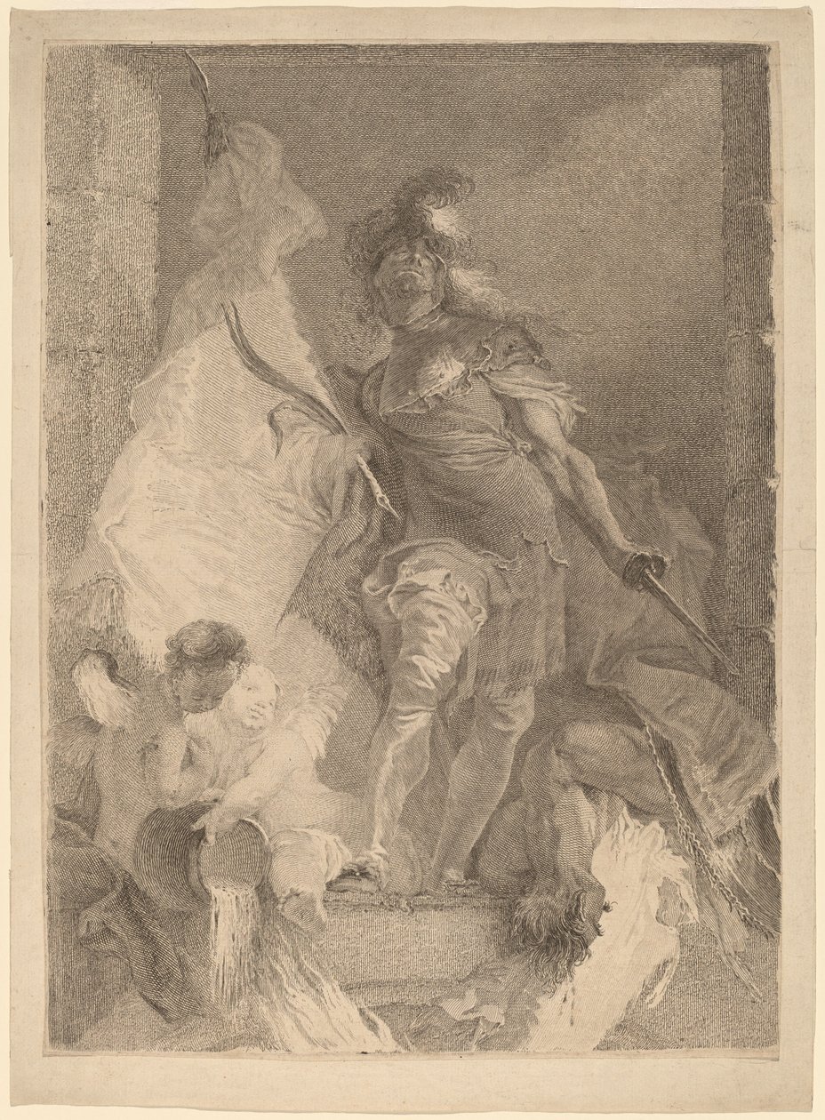 Aziz Florian by Johann Beheim after Franz Anton Maulbertsch
