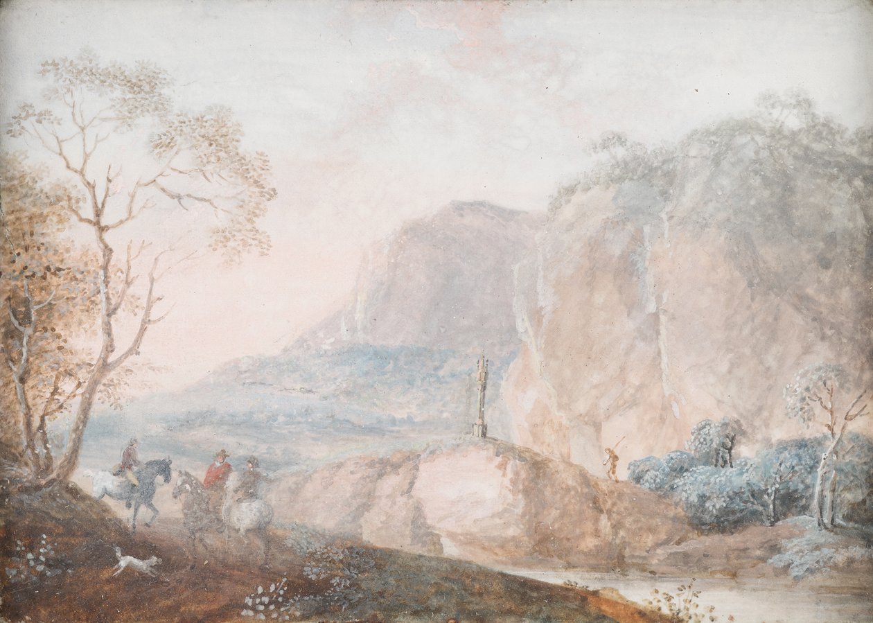 manzara by Johann Christian Brand