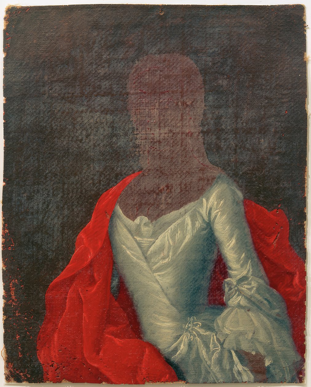 Bir bayanın kostüm çalışması by Johann Christian Fiedler