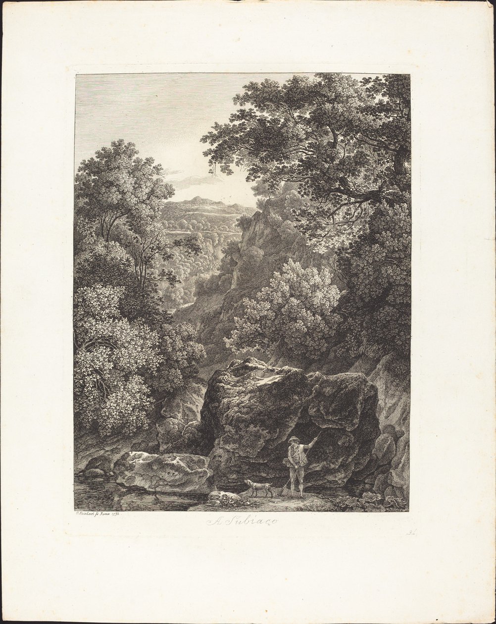 Bir Subiaco by Johann Christian Reinhart