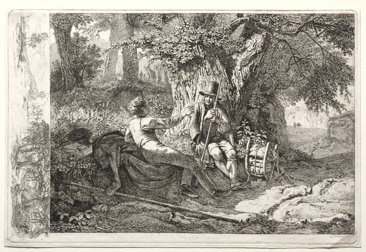 Sanatçı rehberiyle dinleniyor. by Johann Christoph Erhard