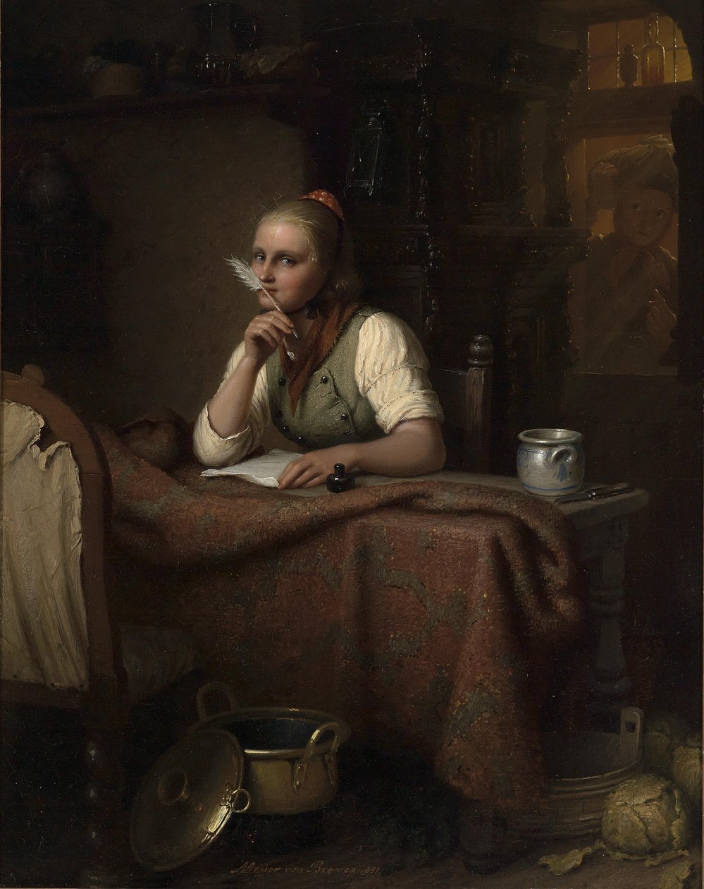 Mektup by Johann Georg Meyer