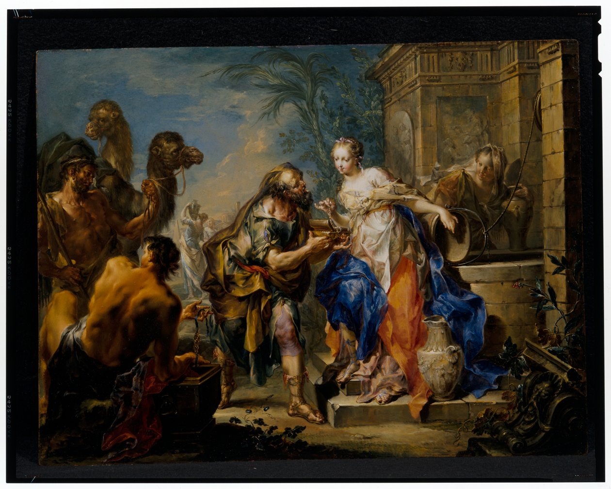 Elizier ve Rebecca by Johann Georg Platzer