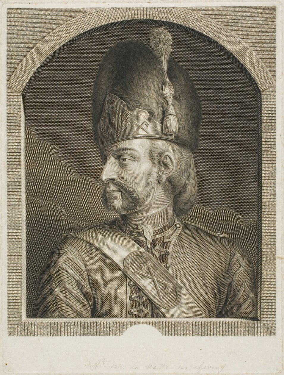 İsviçreli Muhafızların Bozguncusu by Johann Georg Wille