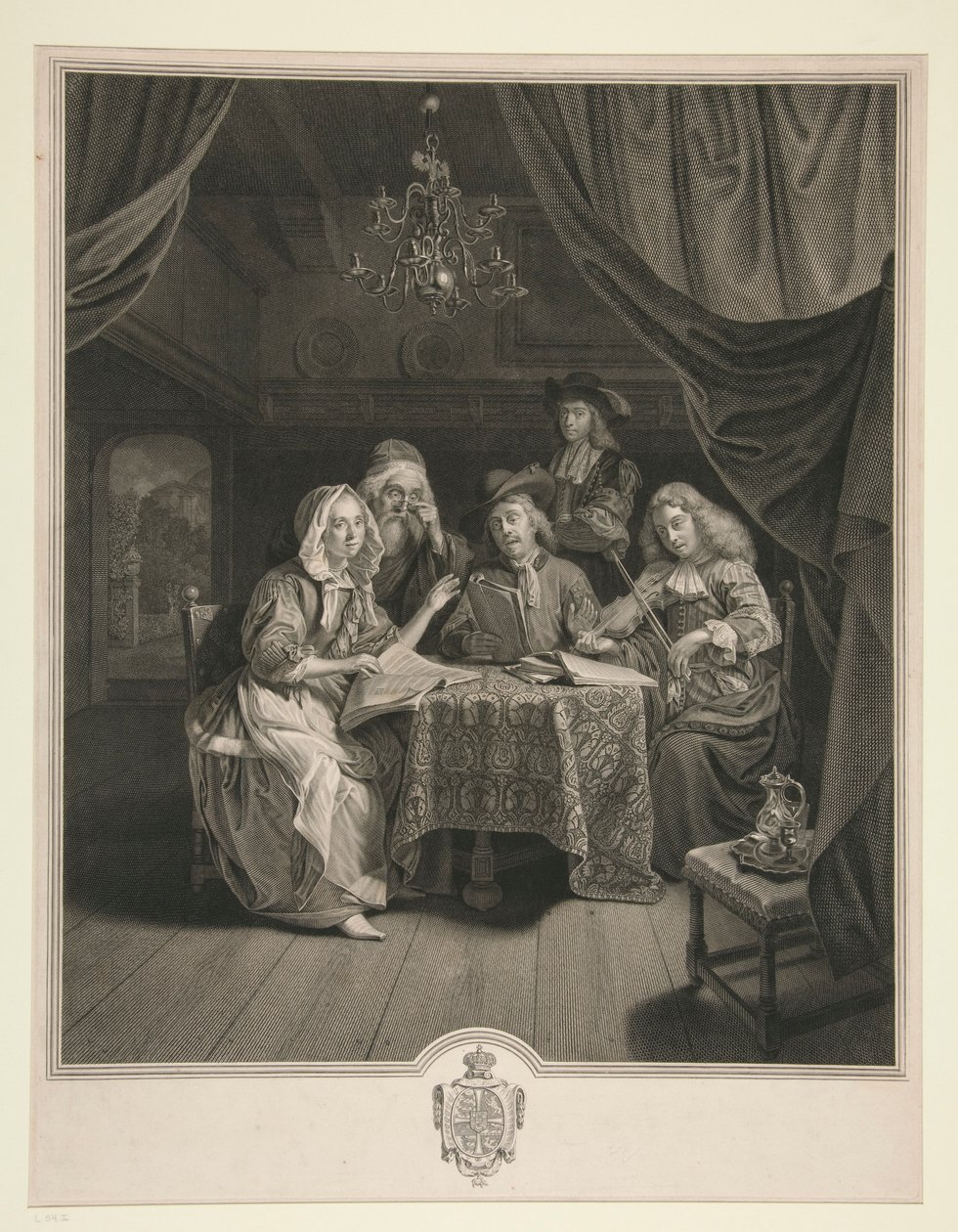 Aile Konseri by Johann Georg Wille