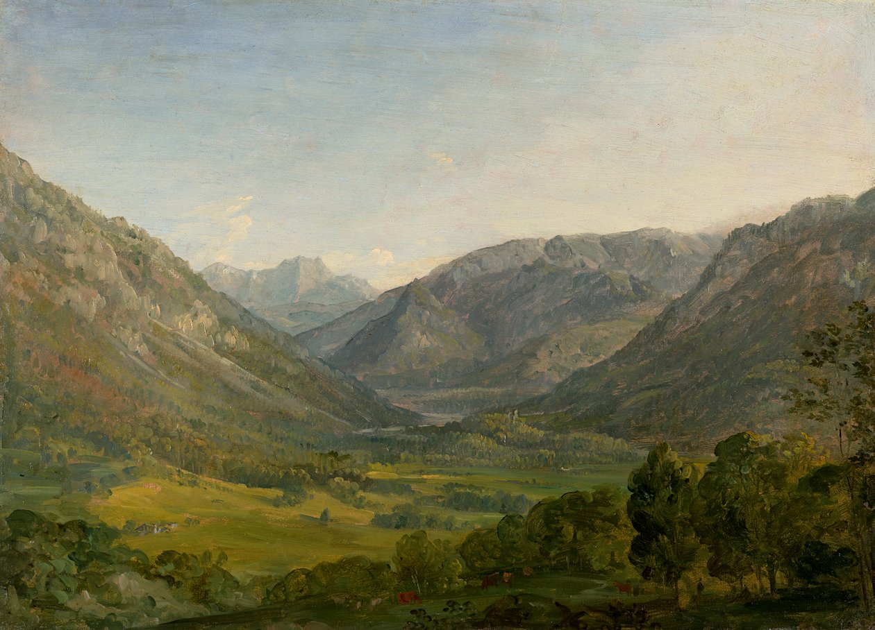 Dağ vadisi (Rupolding yakınlarındaki bölge) by Johann Georg von Dillis