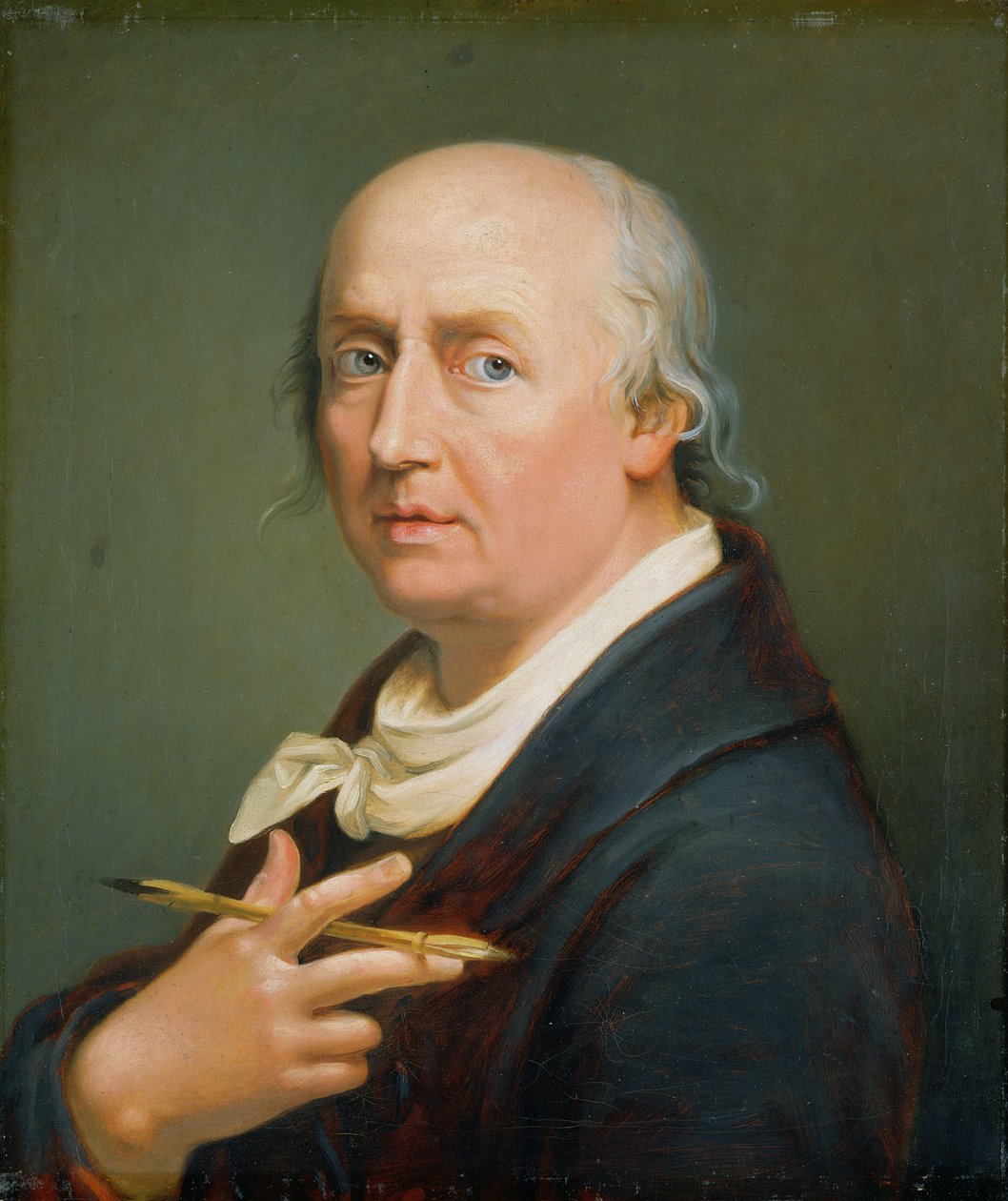 kendi portre by Johann Heinrich Wilhelm Tischbein