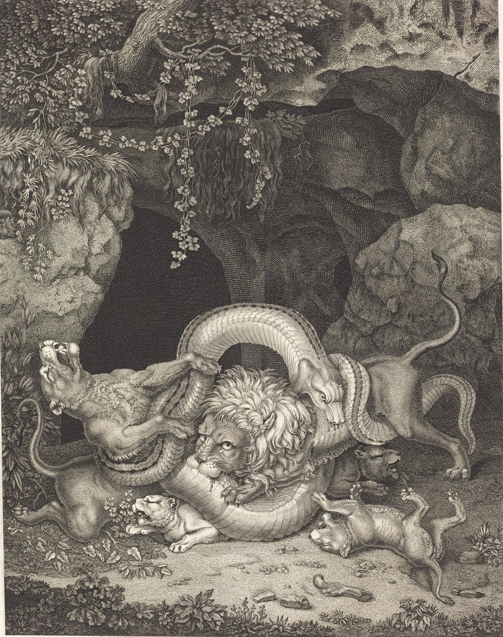 Hayvan Laocoon by Johann Heinrich Wilhelm Tischbein