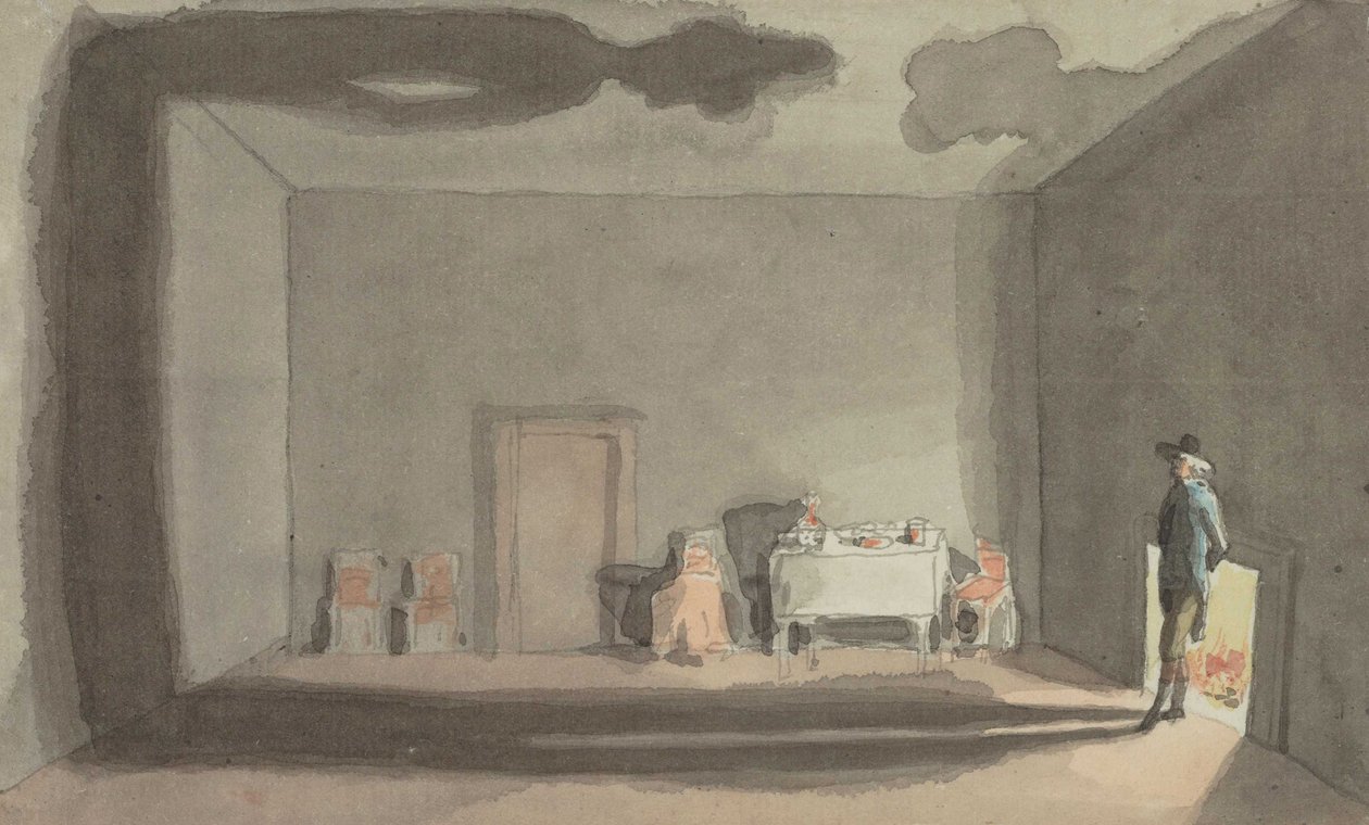 Uzun gölge, yaklaşık 1805. by Johann Heinrich Wilhelm Tischbein