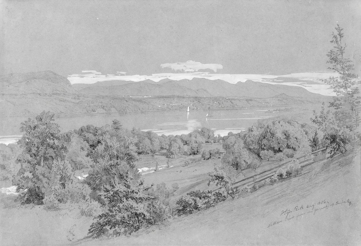 Hyde Parkı, 1856. by Johann Hermann Carmiencke
