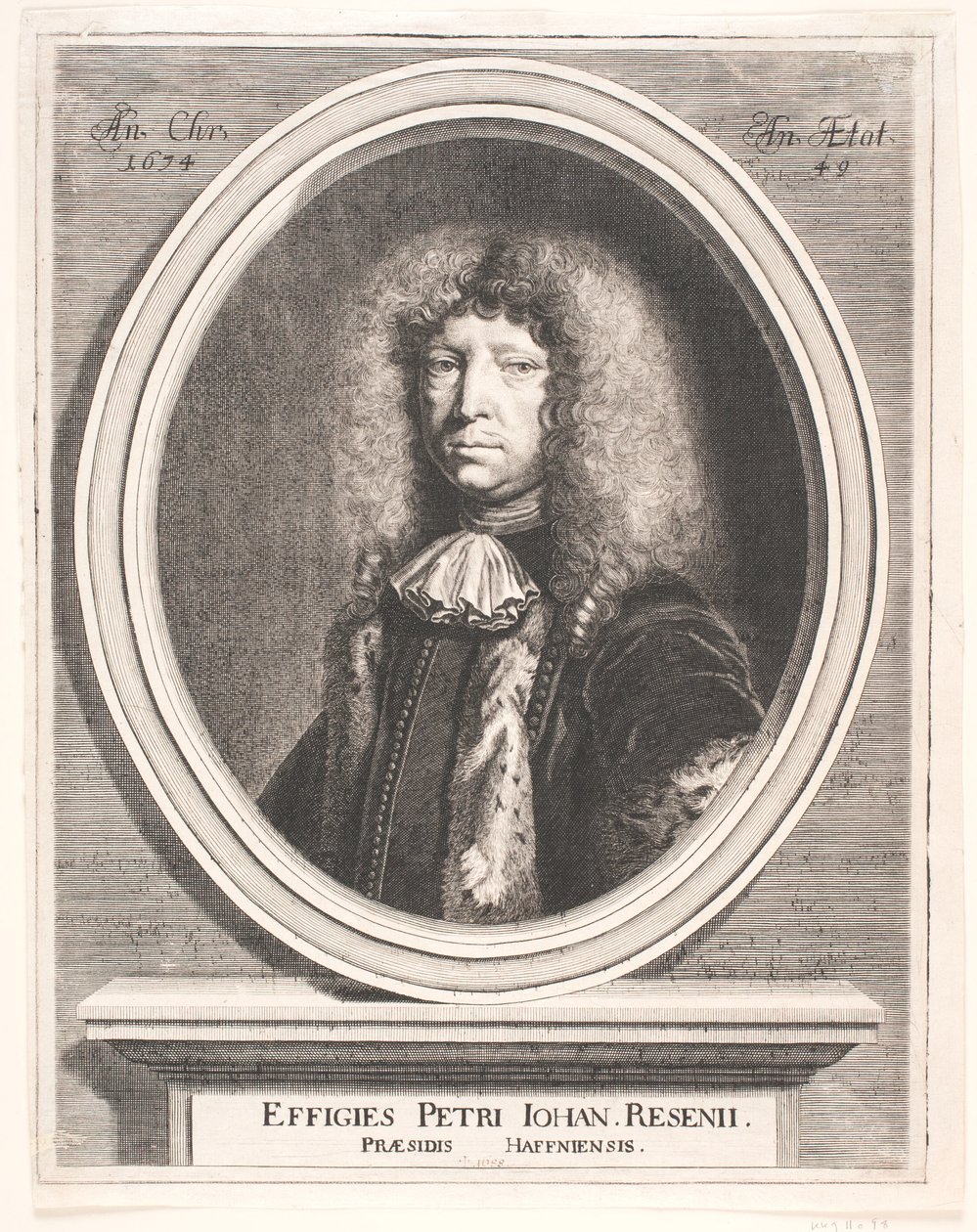 Peder Hansen Resen by Johann Husman