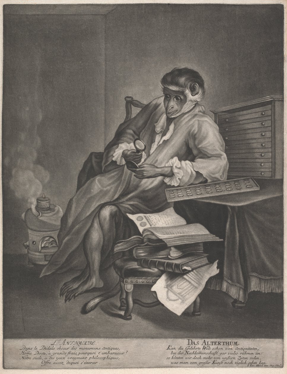 Antikacı by Johann Jacobus Haid