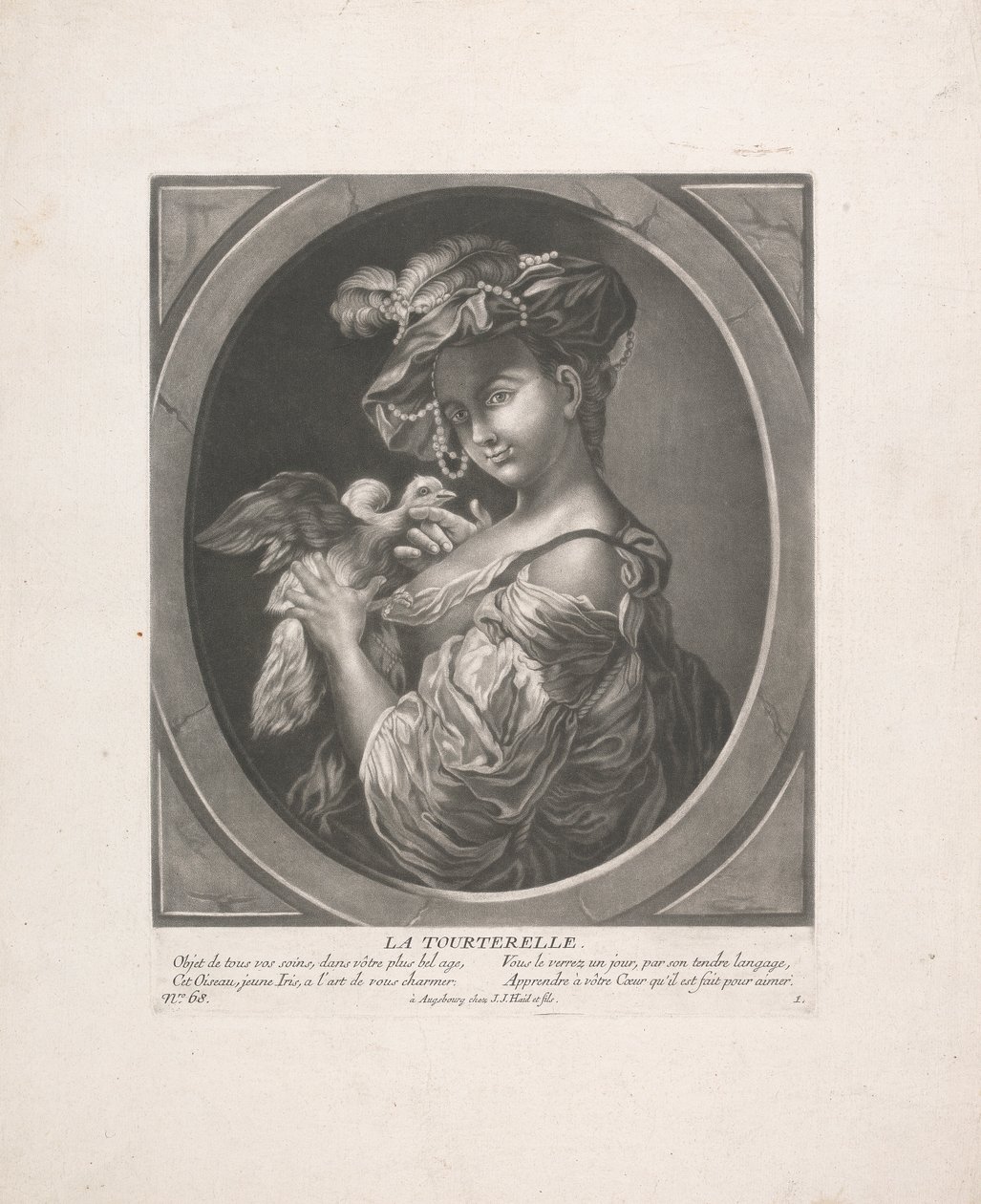 Güvercin by Johann Jacobus Haid