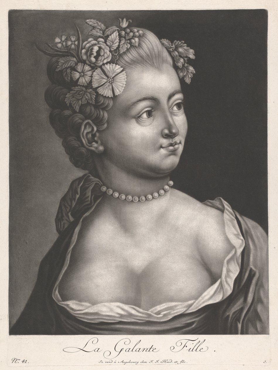 Cesur kız by Johann Jacobus Haid
