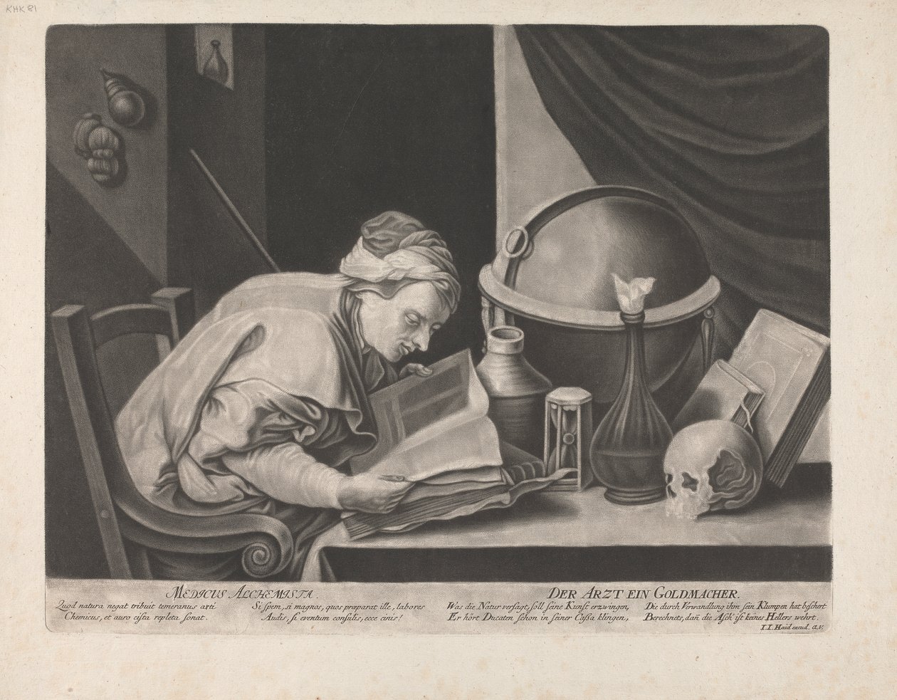 Doktor Simyacı by Johann Jacobus Haid