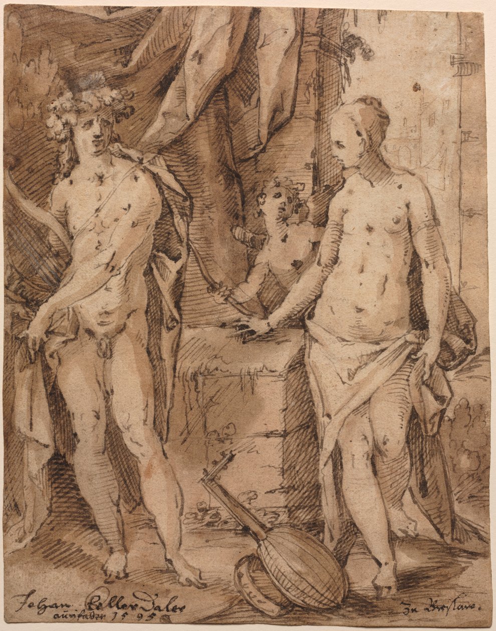 Erato ve Cupid